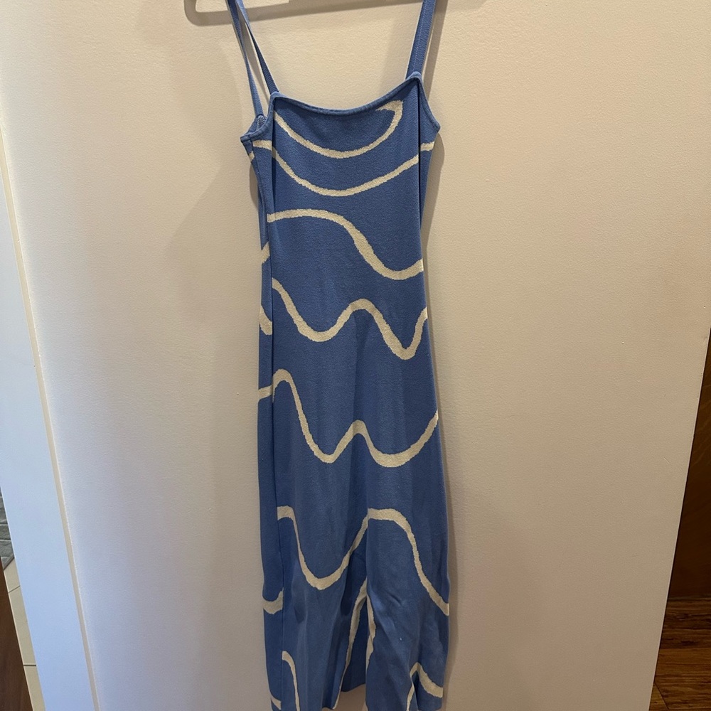 Menchi Dress In Blue - Picture 2 of 3